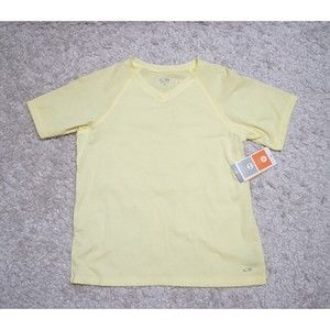 C9 by Champion Duo Dry Stretch Yellow Sport Tee Size M